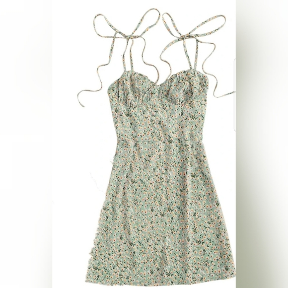Dresses & Skirts - 🌨Women's Summer Tie Strap Ditsy Floral